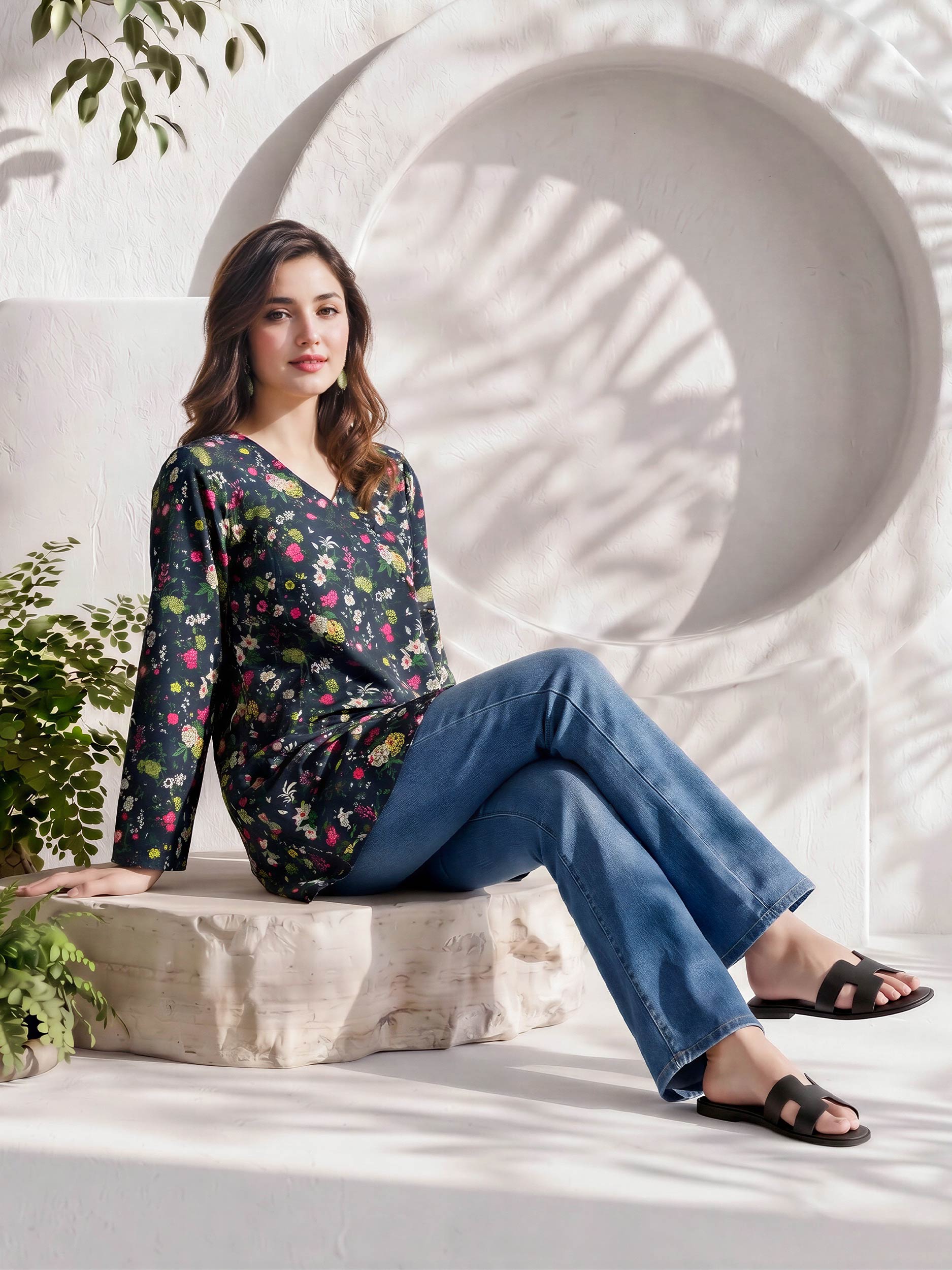 Lawn Kurti (Pret)