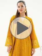 3 Piece Khaddar Suit-Embroidered (Pret)