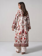 2 Piece Cardigan Khaddar Suit (Pret)