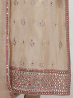 3 Piece Lawn Zari Suit- Embroidered (Pret)