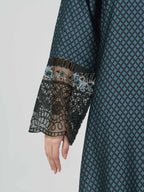 3 Piece Silk Suit- Embroidered (Pret)