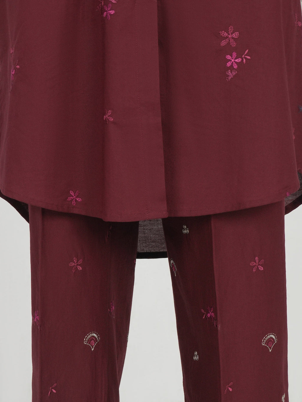 2 Piece Lawn Suit- Embroidered (Pret)