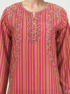 2 Piece Lawn Suit- Embroidered (Pret)