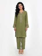 2 Piece Grip Suit- Embroidered (Pret)
