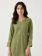 2 Piece Grip Suit- Embroidered (Pret)