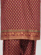 2 Piece Satin Suit- Embroidered (Pret)