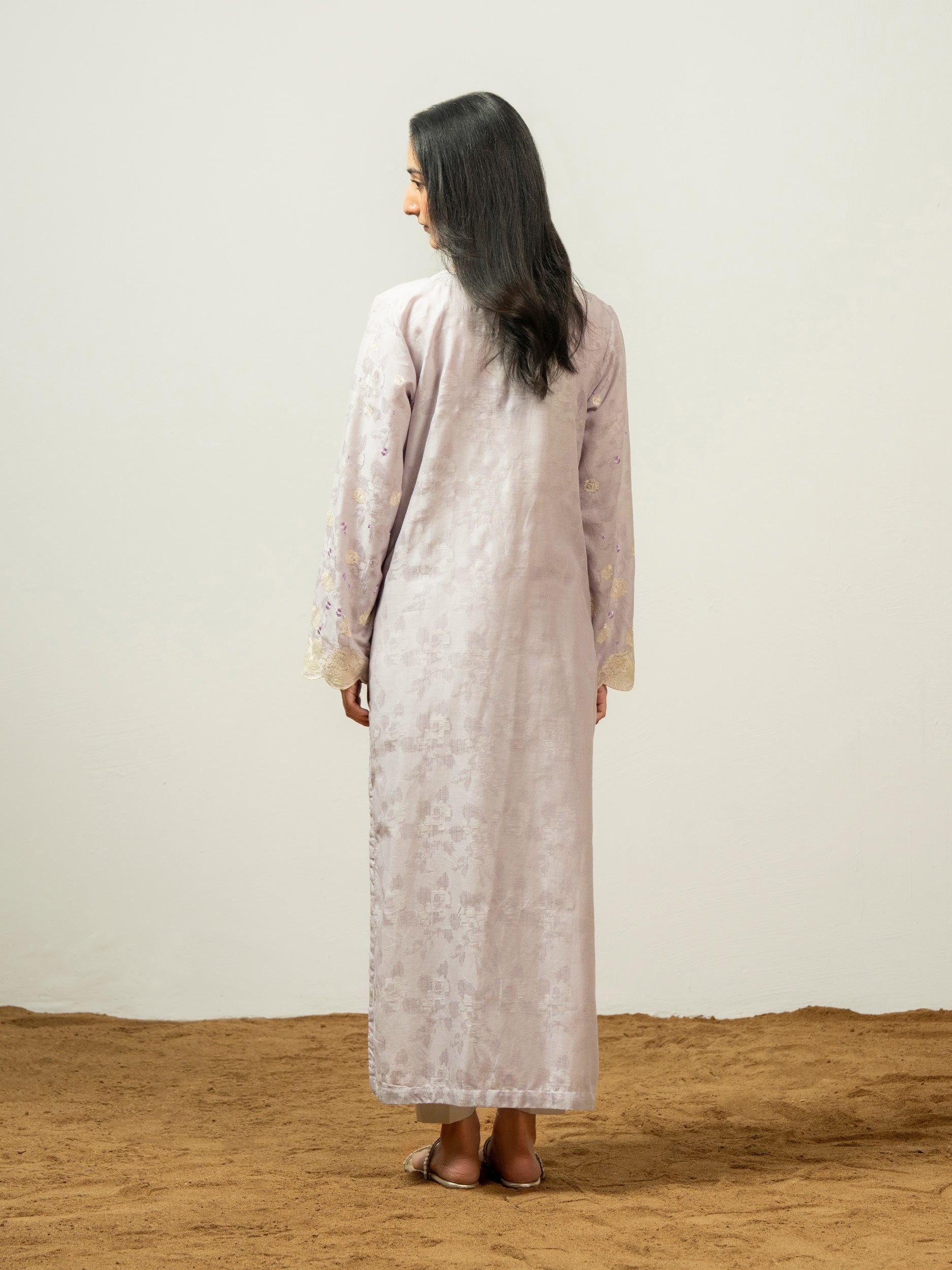 Jacquard Shirt-Embroidered (Pret)