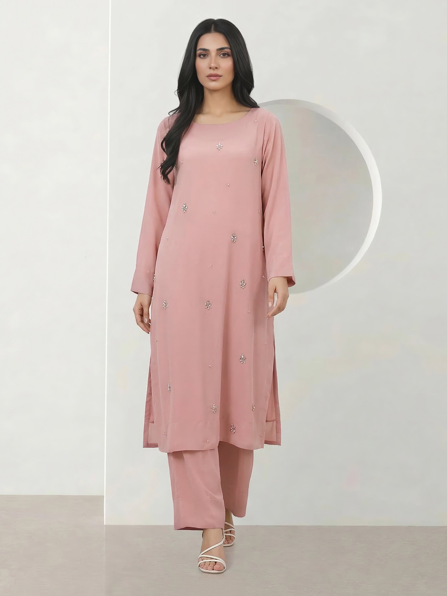 2 Piece Grip Suit- Embellished (Pret)