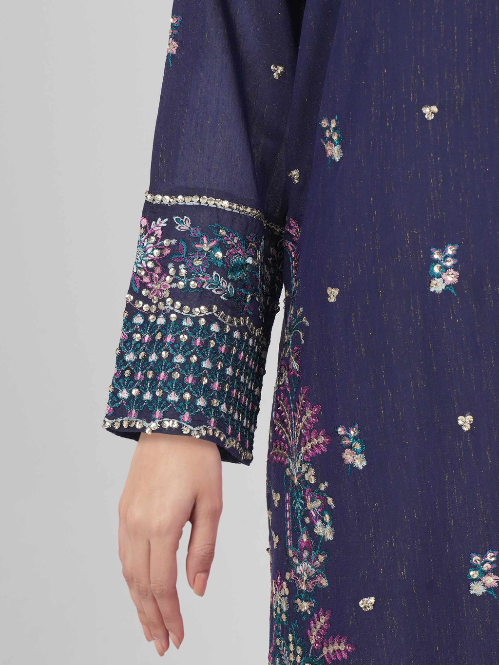 3 Piece Lawn Suit- Embroidered (Pret)