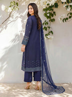 3 Piece Lawn Suit- Embroidered (Pret)