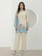 2 Piece Silk Suit- Embroidered (Pret)