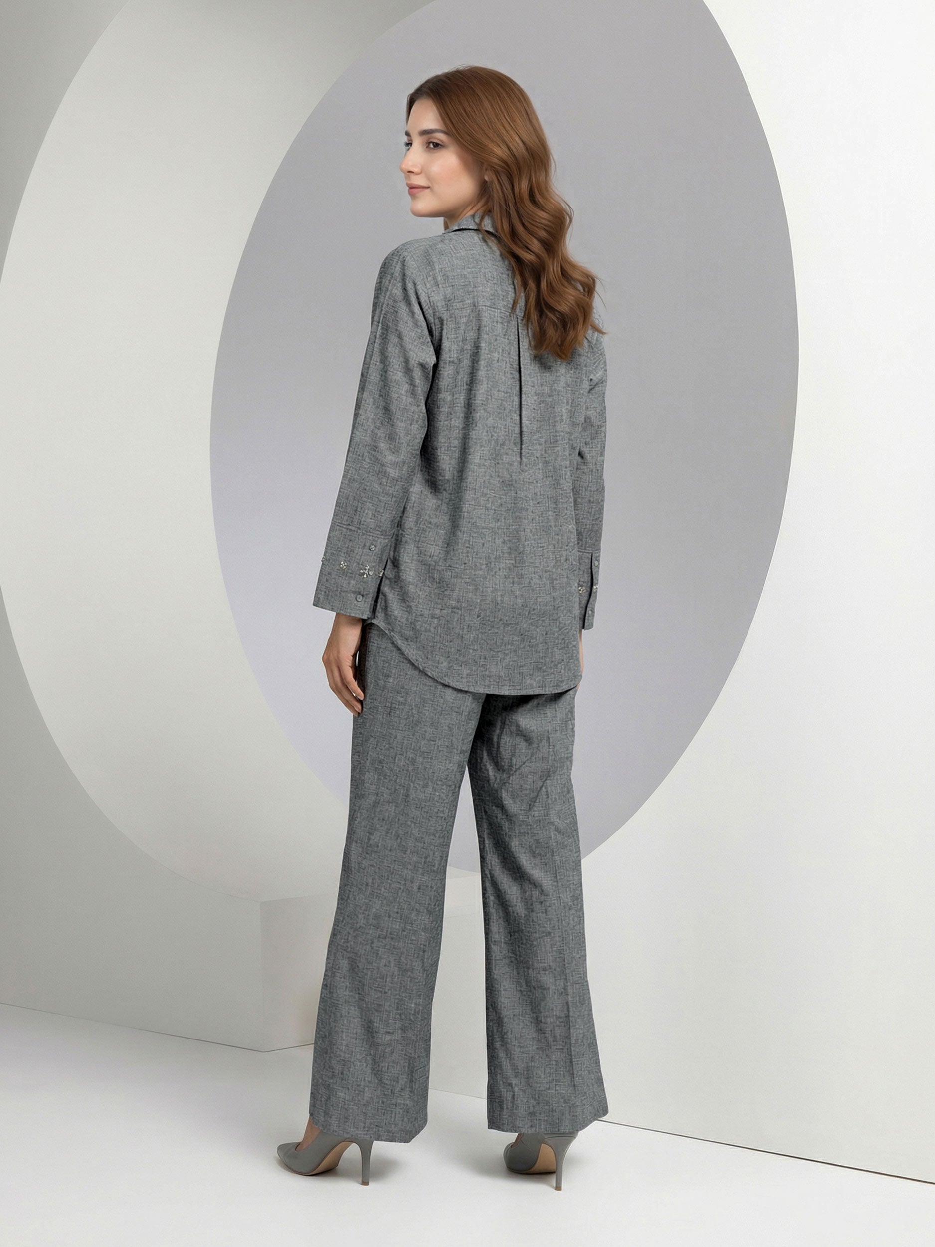 Yarn Dyed Co-ord Set