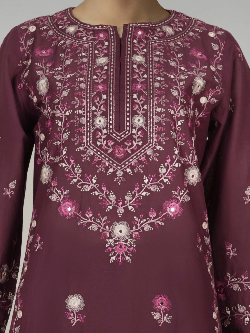 3 Piece Lawn Suit- Embroidered (Pret)