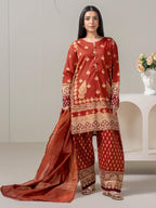 3 Piece Lawn Suit (Pret)