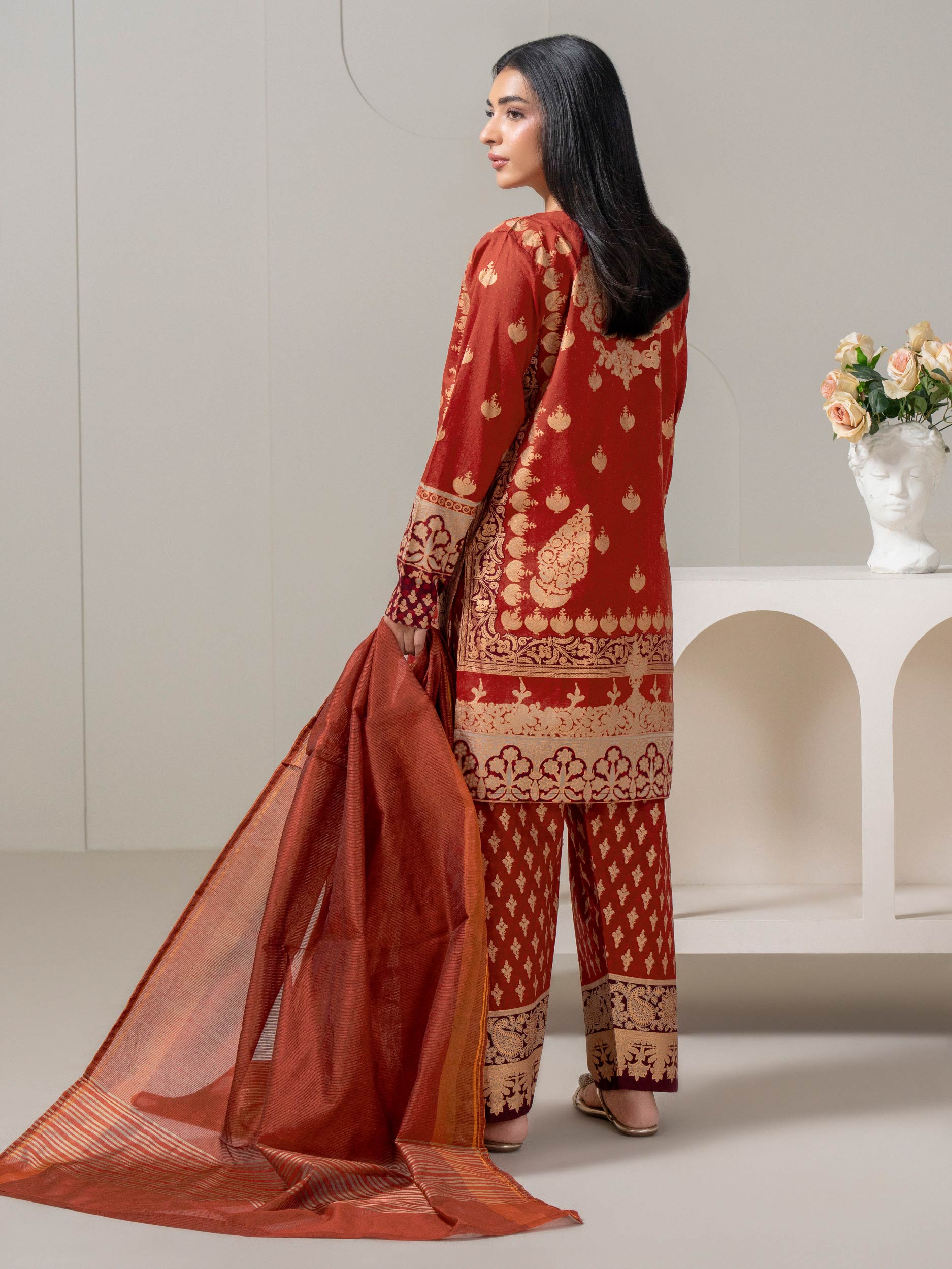 3 Piece Lawn Suit (Pret)
