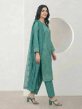 3 Piece Dobby Suit- Embroidered (Pret)