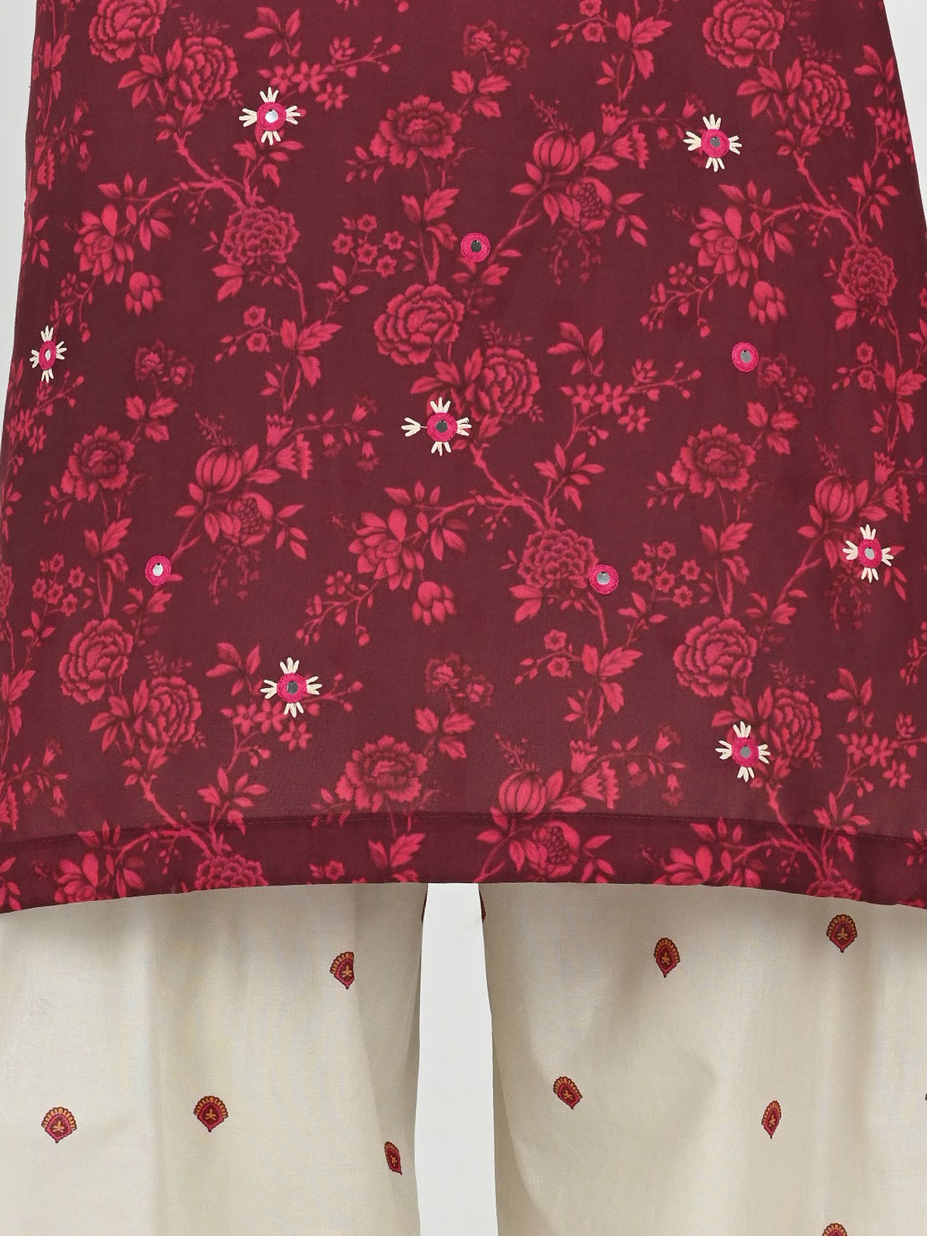 2 Piece Lawn Suit- Embroidered (Pret)