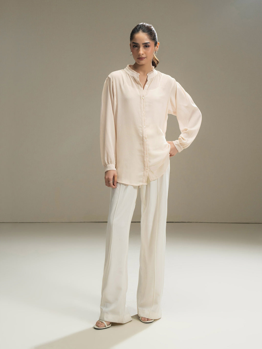 Dyed Chiffon Top