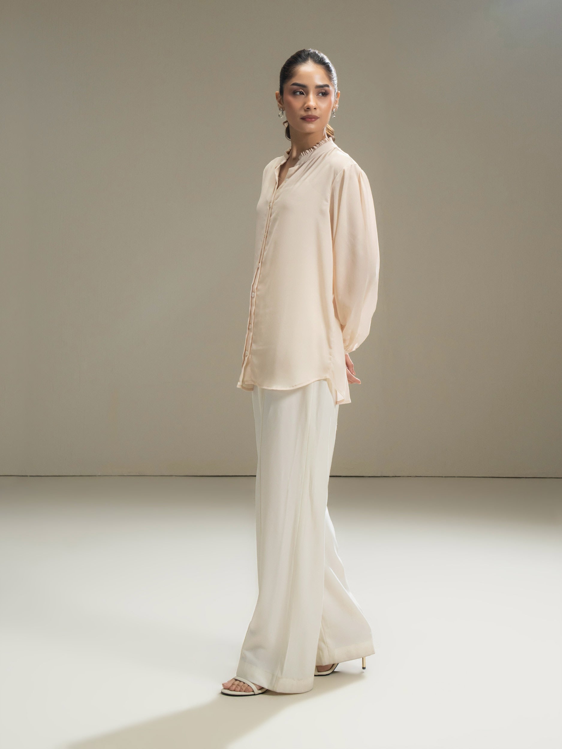 Dyed Chiffon Top