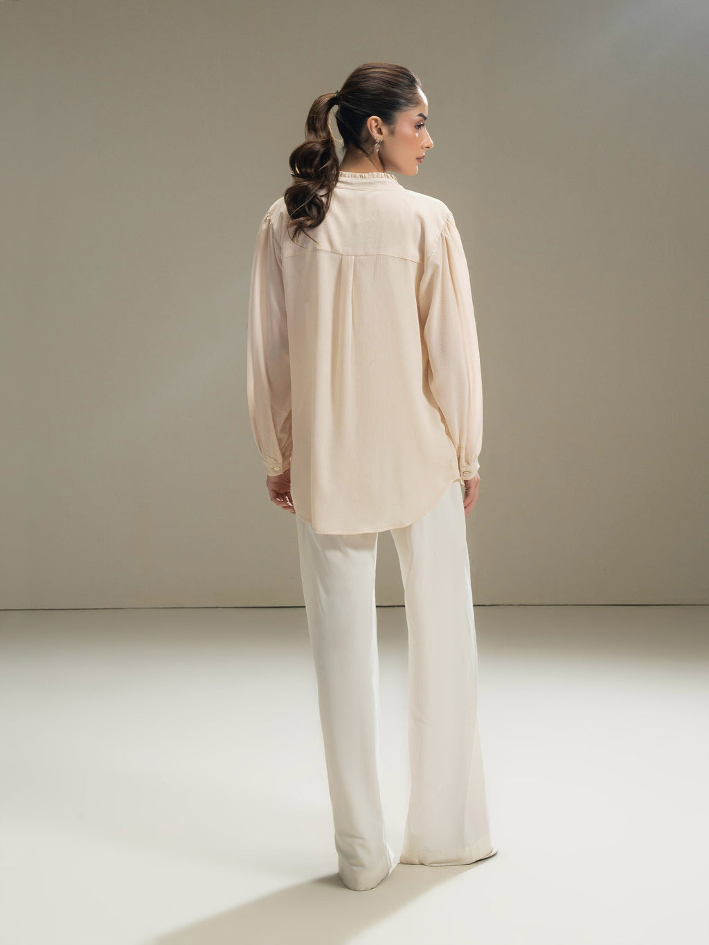 Dyed Chiffon Top