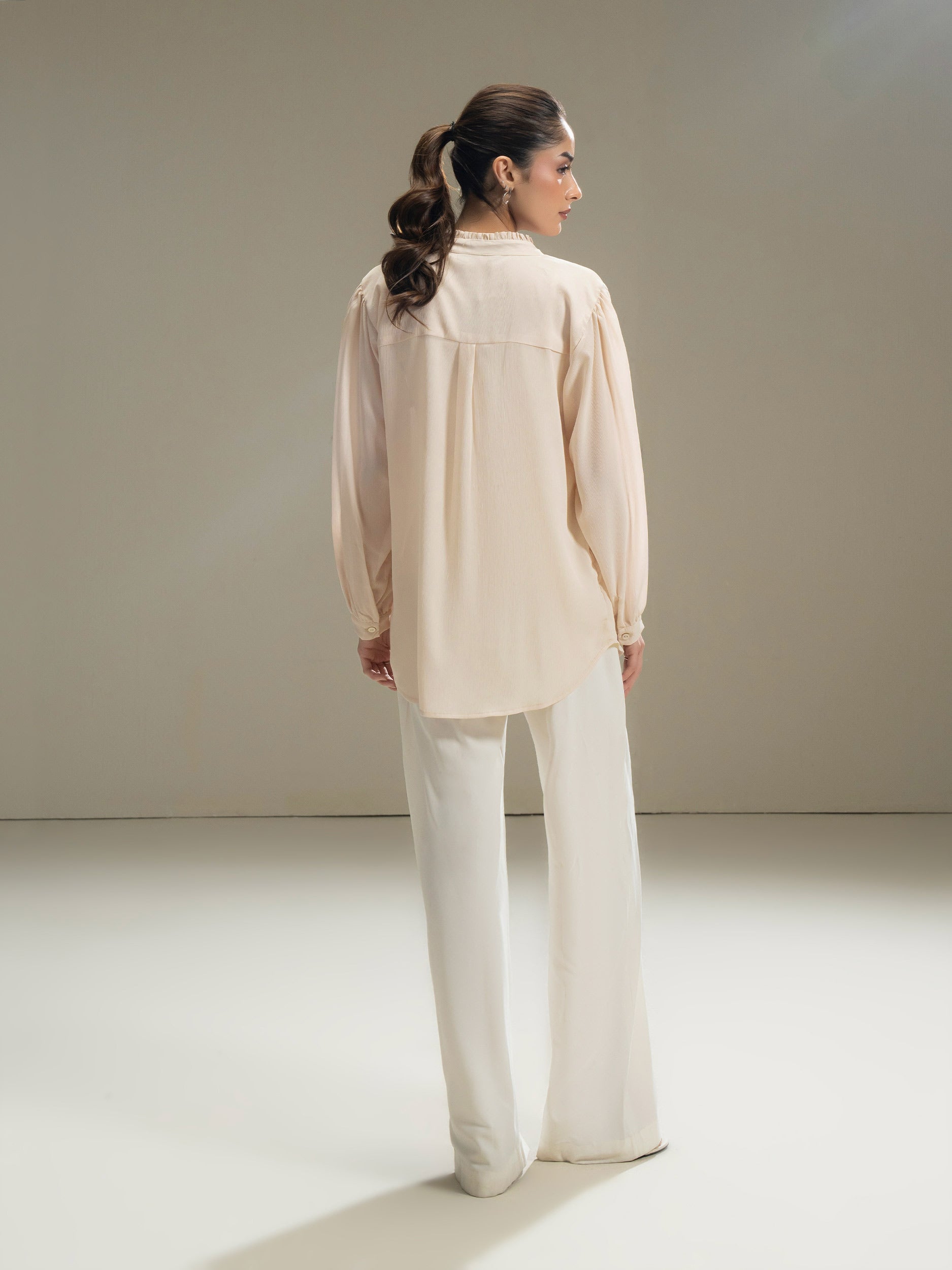Dyed Chiffon Top