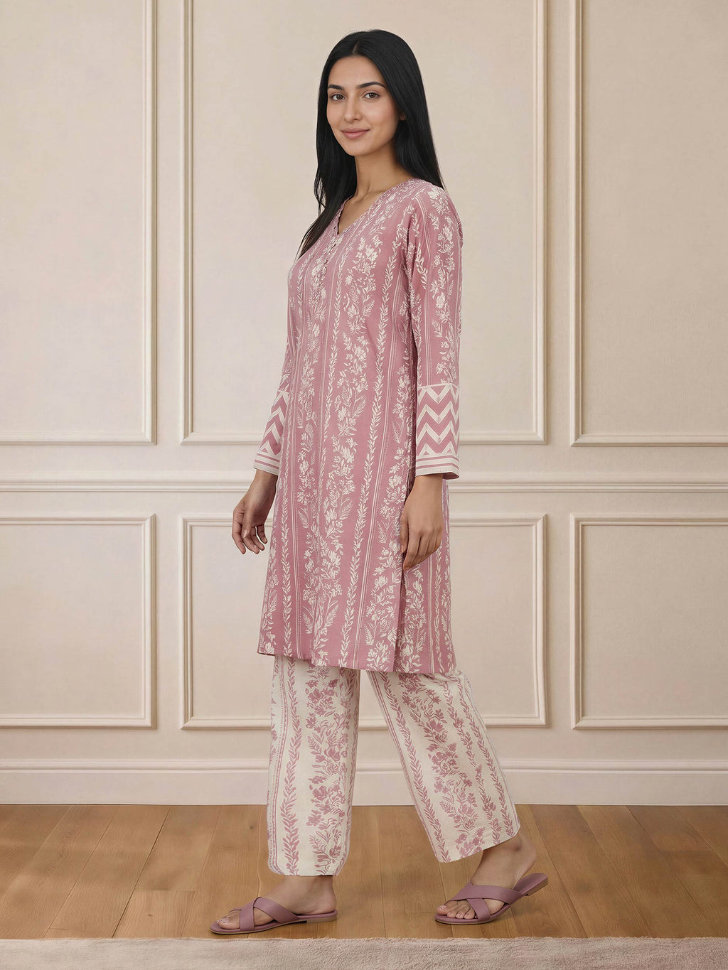 2 Piece Lawn Suit (Pret)