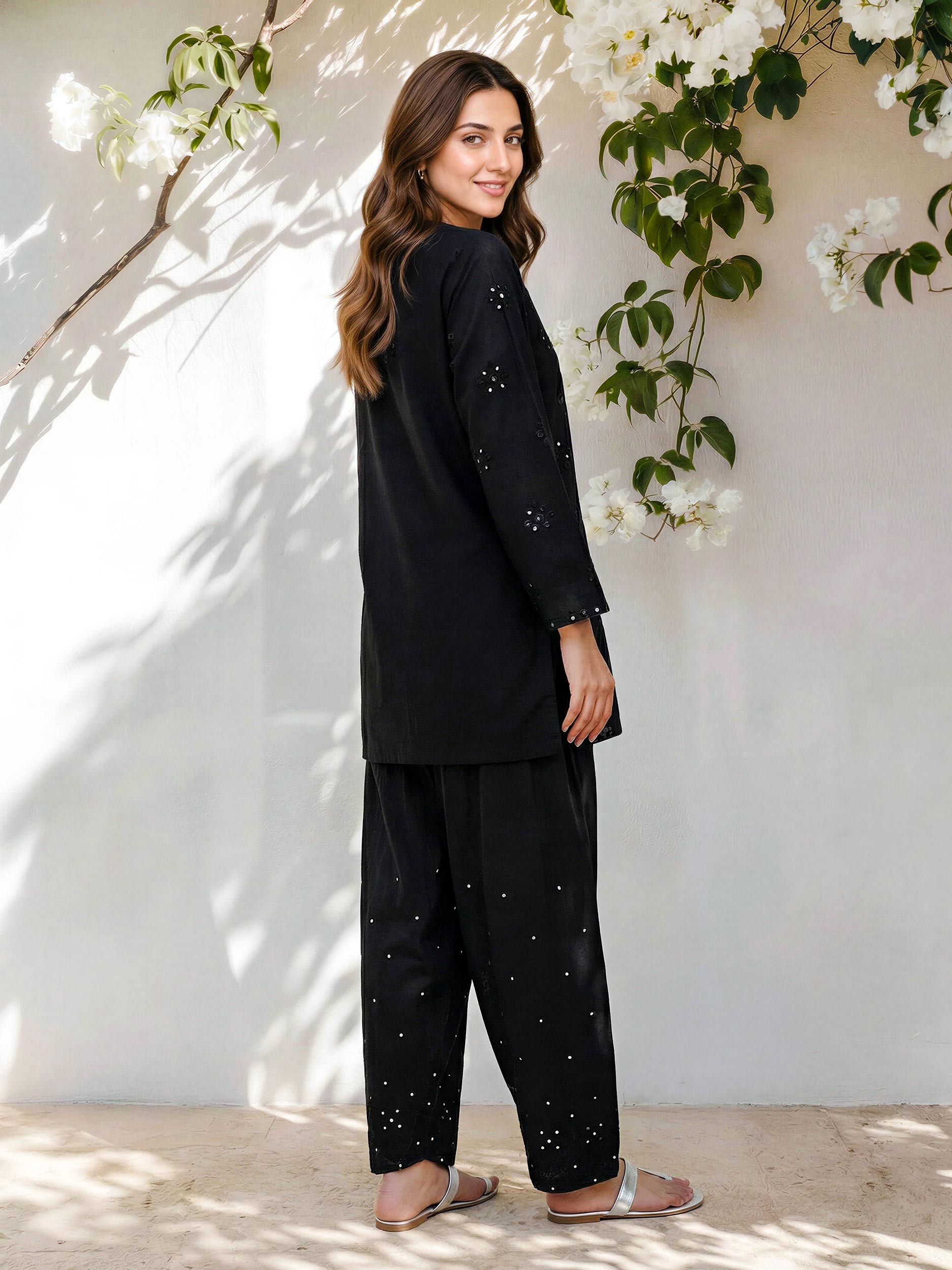 2 Piece Lawn Suit- Embroidered (Pret)