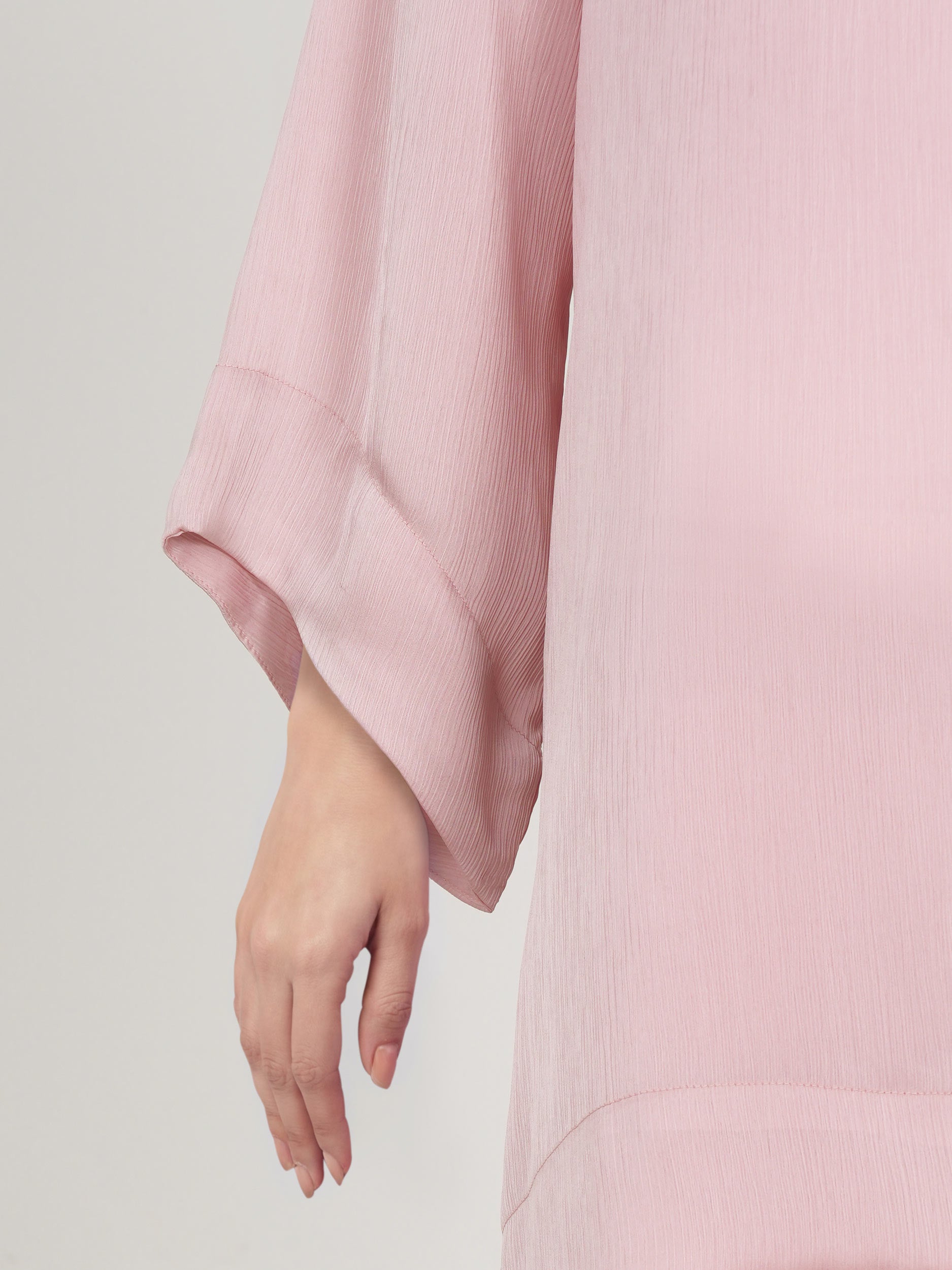 Silk Co-ord Set- Embroidered