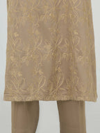 2 Piece Silk Suit- Embroidered (Pret)