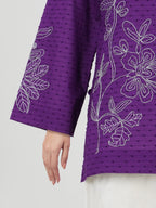 Lawn Texture Kurti- Embroidered (Pret)