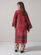 2 Piece Khaddar Suit- Embroidered(Pret)
