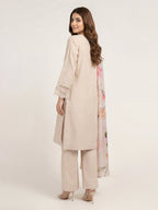 3 Piece Yarn Dyed Suit- Embroidered (Pret)