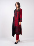 3 Piece Khaddar Suit- Embroidered (Pret)