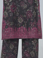 3 Piece Lawn Slub Suit (Pret)