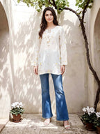 Crepe Kurti- Embroidered (Pret)