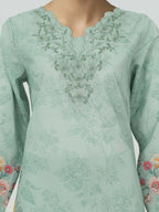 2 Piece Lawn Suit- Embroidered (Pret)