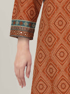 2 Piece Lawn Suit- Embroidered (Pret)