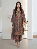 3 Piece Lawn Suit- Embroidered (Pret)