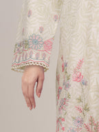 3 Piece Lawn Suit- Embroidered (Pret)