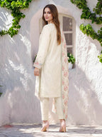 3 Piece Lawn Suit- Embroidered (Pret)