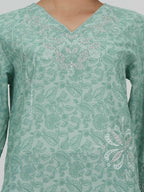 3 Piece Lawn Suit- Embroidered (Pret)