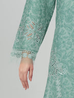 3 Piece Lawn Suit- Embroidered (Pret)