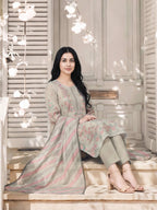 3 Piece Lawn Suit- Embroidered (Pret)
