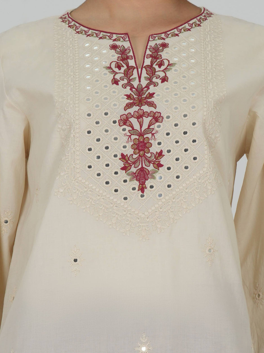 2 Piece Lawn Suit- Embroidered (Pret)