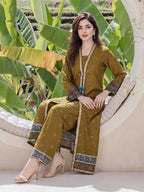 2 Piece Lawn Suit- Embroidered (Pret)