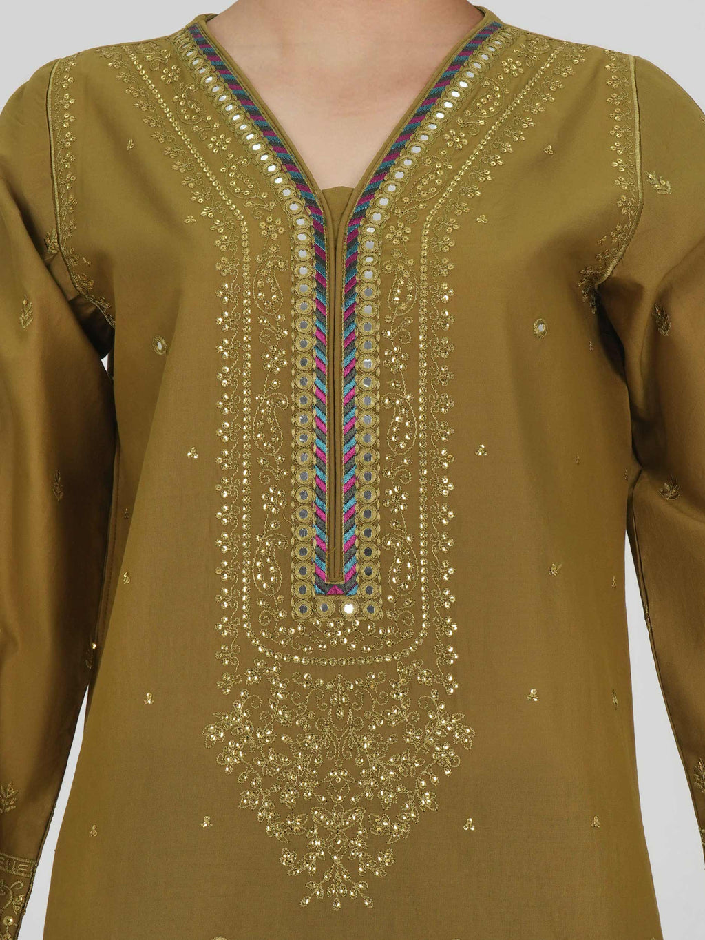 2 Piece Lawn Suit- Embroidered (Pret)