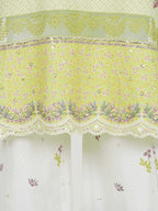 3 Piece Dobby Suit- Embroidered (Pret)