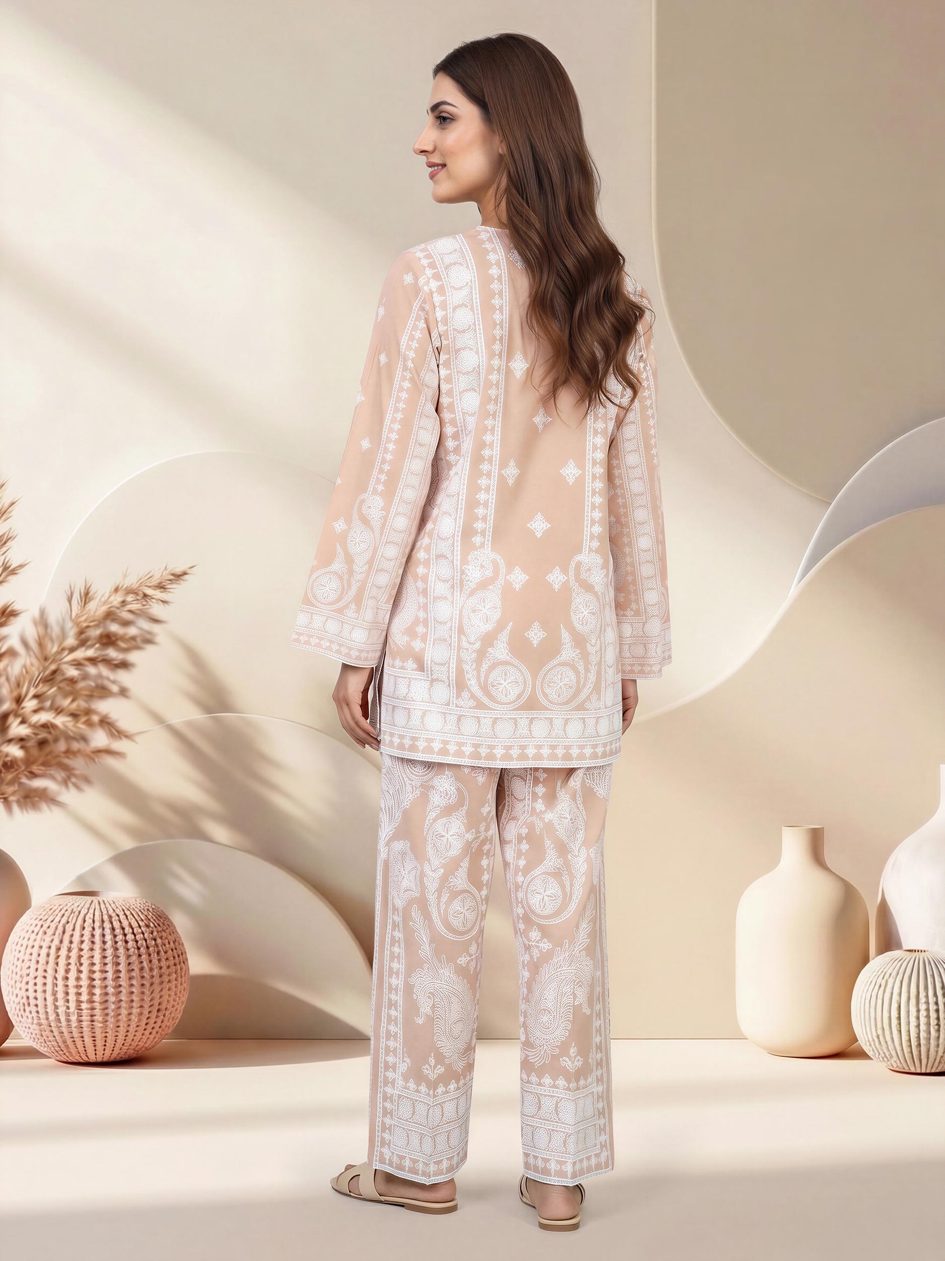 Viscose Cotton Co-ord Set