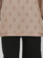 Lawn Slub Kurti- Embroidered (Pret)