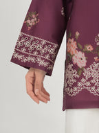 Lawn Slub Kurti (Pret)